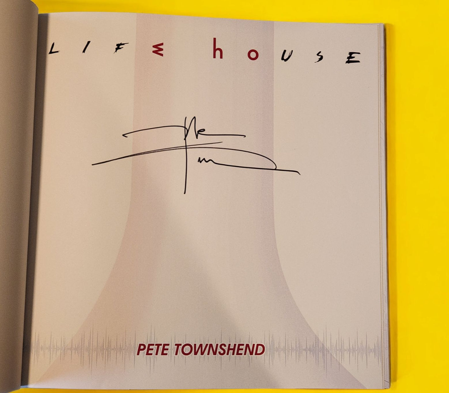 Pete Townshend’s LIFE HOUSE Graphic Novel - Signed by Pete Townshend and Roger Daltrey