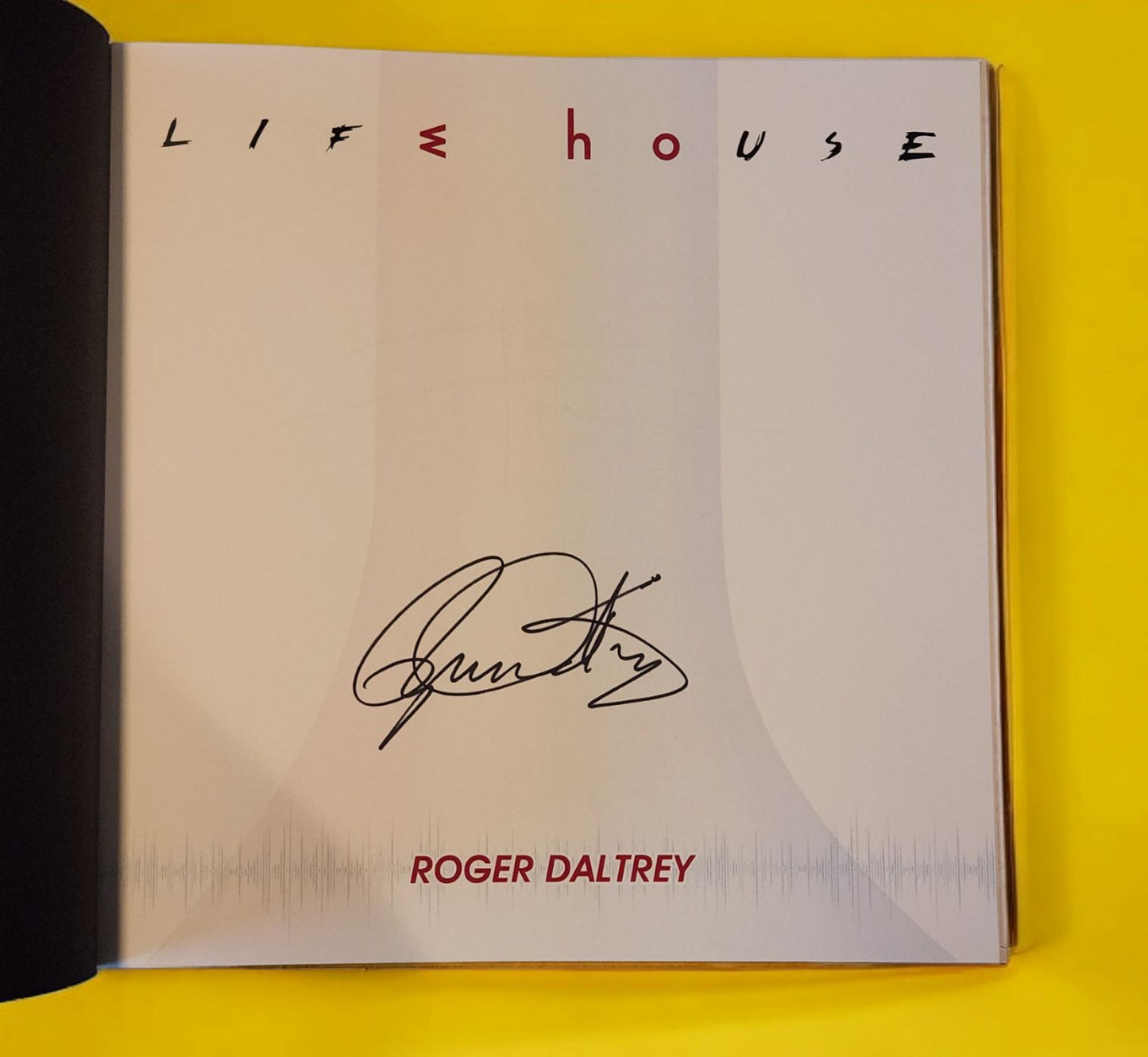 Pete Townshend’s LIFE HOUSE Graphic Novel - Signed by Pete Townshend and Roger Daltrey